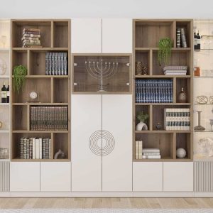 ארון ספרים דגם אברהם