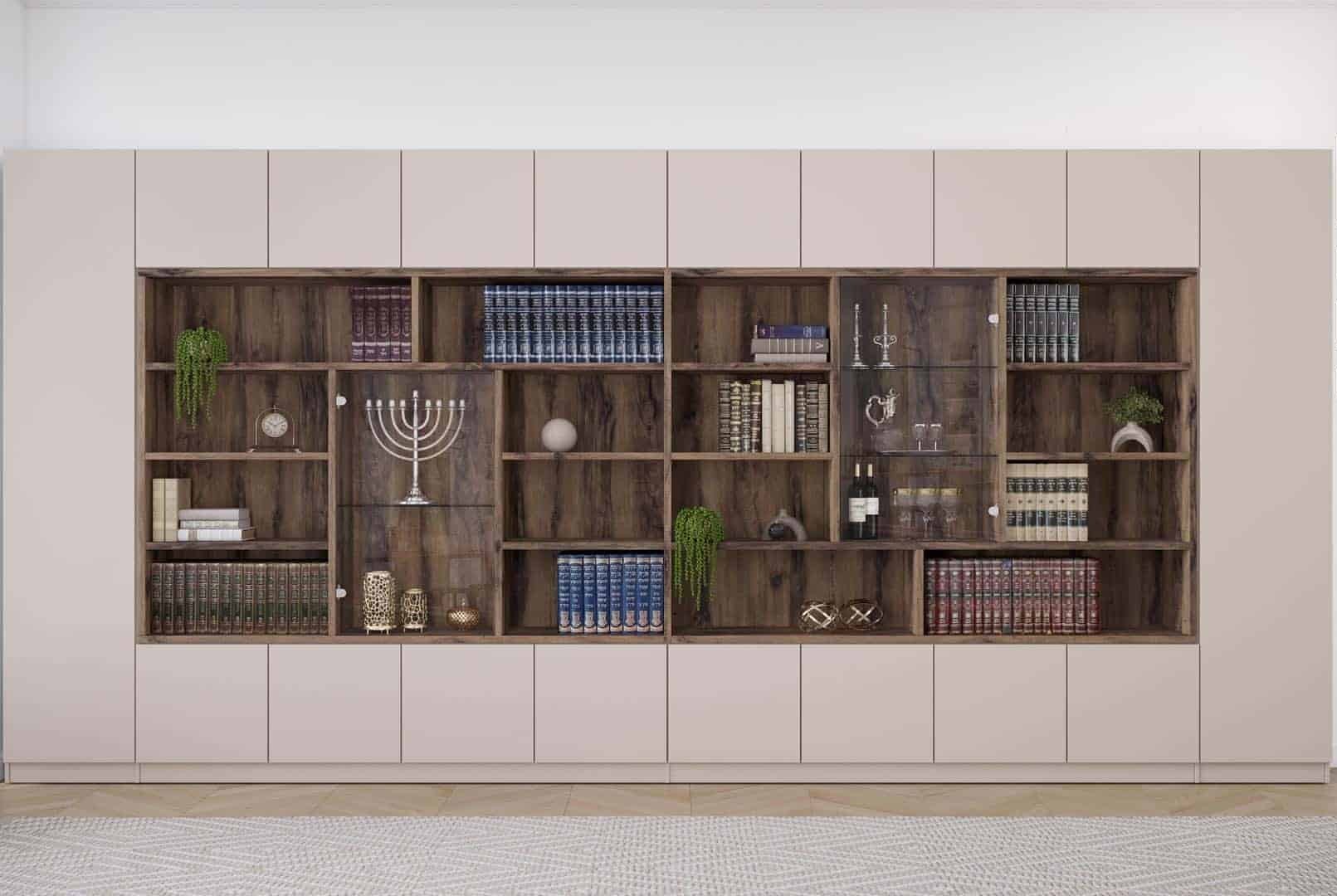 ארון ספרים דגם זאב